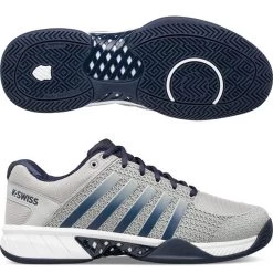 K-Swiss Express Light Pickleball, Men, Gray/Navy