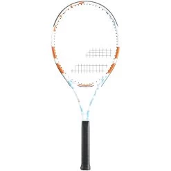 Babolat Evoke 102 White 2021, Factory Prestrung With Cover