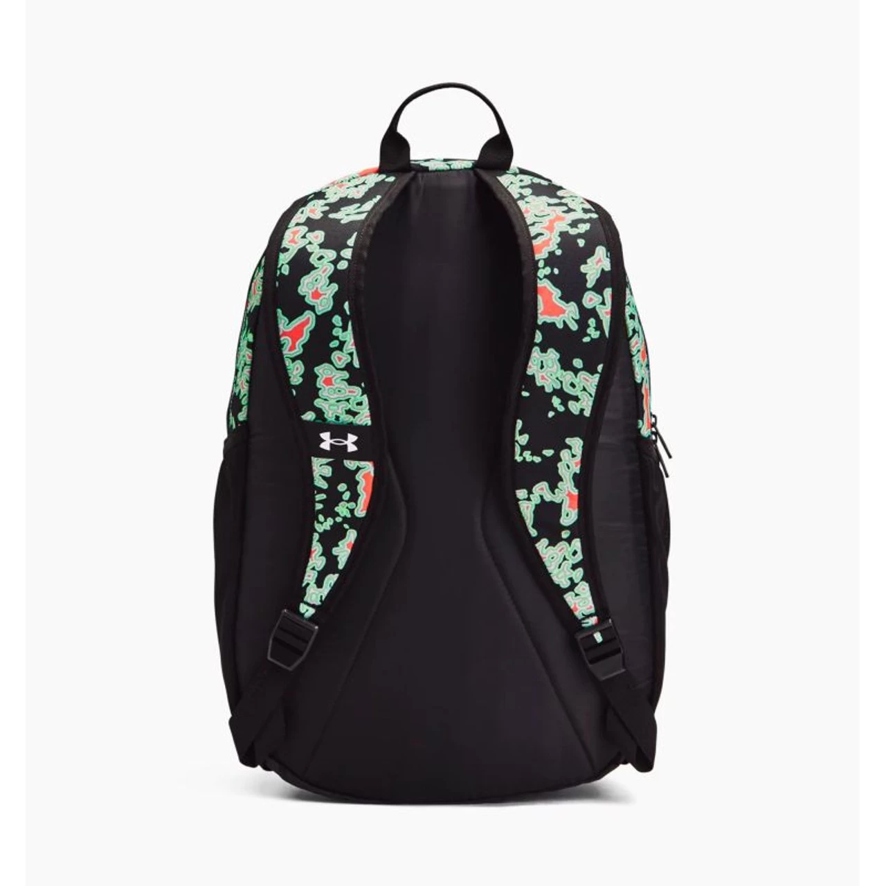 Under Armour Hustle Sport Backpack, Blk/Grn/Red 4 Under Armour Hustle Sport Backpack, Blk/Grn/Red - Image 4