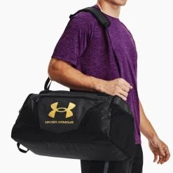 Under Armour Undeniable 5.0 SM Duffel, Graphite/Gold -Tennis Tactics 1369222 grygldB 78505.1668449289