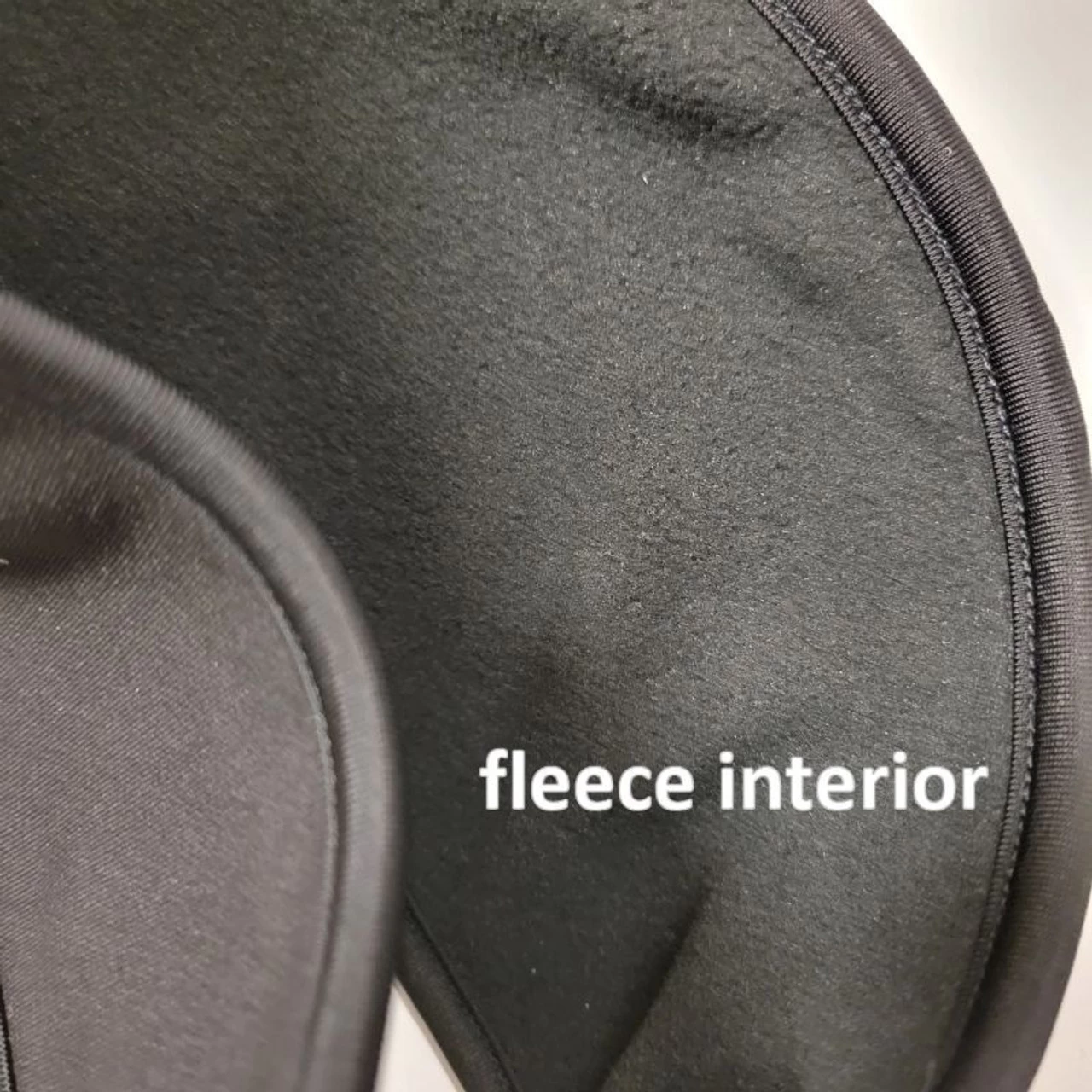 Fleece Lined Winter Headband For Men, Black 2 Fleece Lined Winter Headband For Men, Black - Image 2