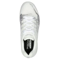 Skechers Viper Court Ladies Pickleball Shoes, White -Tennis Tactics 172070whtC 36615.1674249055