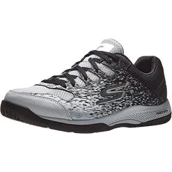 Skechers Viper Court Mens Pickleball Shoes, White/Black -Tennis Tactics 246070 WBKb 16373.1672935337