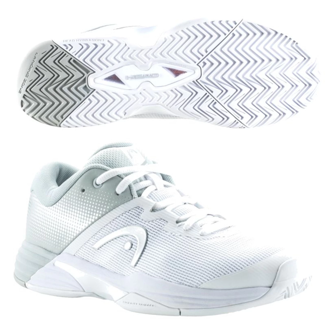 HEAD Revolt Evo 2.0 Ladies, White/Gray 1 HEAD Revolt Evo 2.0 Ladies, White/Gray