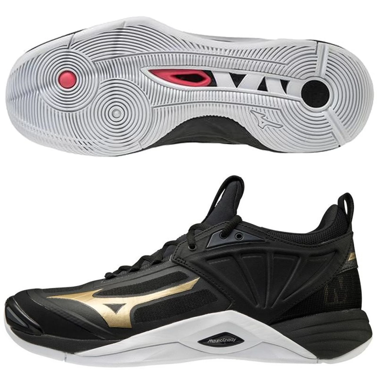 Mizuno Wave Momentum 2 Men, Black 1 Mizuno Wave Momentum 2 Men, Black