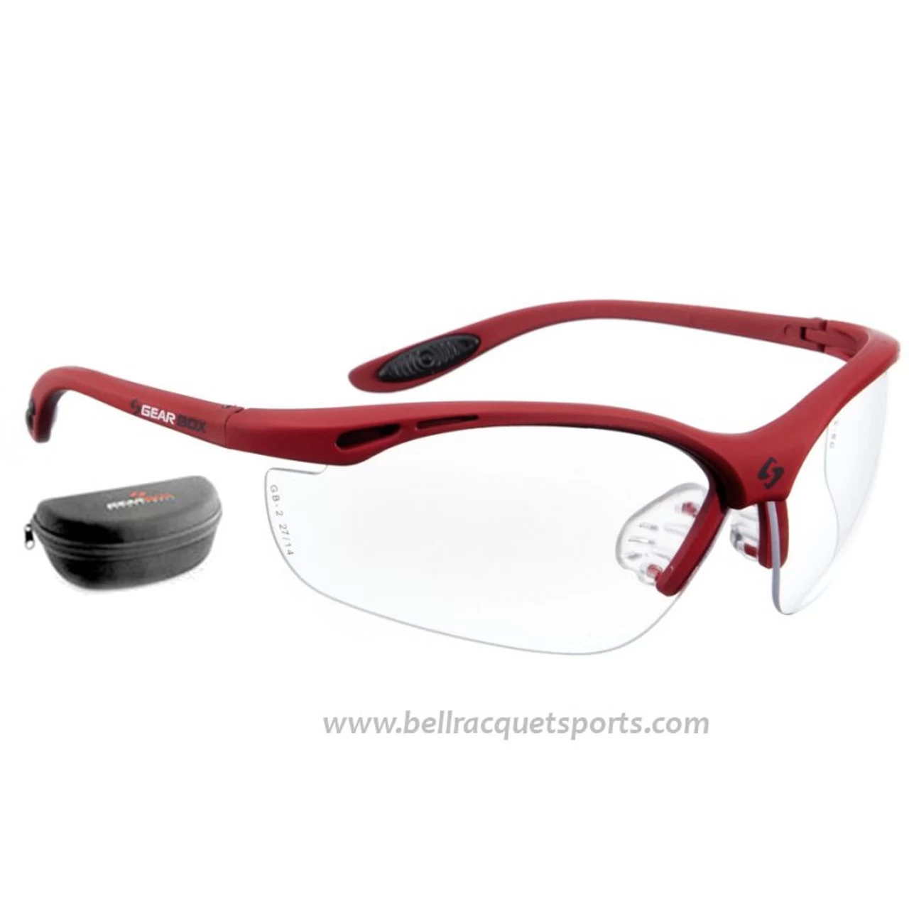 Gearbox Vision Eyewear, Red Frame 1 Gearbox Vision Eyewear, Red Frame