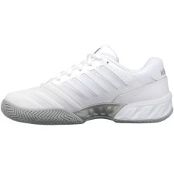 K-Swiss Bigshot Light 4 Women's, White/Gray/Silver -Tennis Tactics 96989138B 42339.1650349214