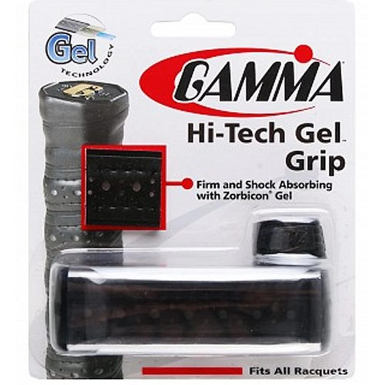 Gamma Hi Tech Gel Replacement Grip (adds Size) 1 Gamma Hi Tech Gel Replacement Grip (adds Size)