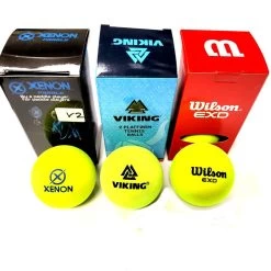 Cold Weather Platform Tennis Balls - Play & Compare Pack '22