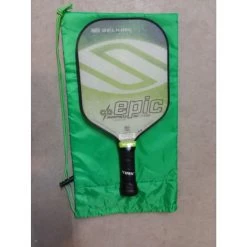 Padded Pickleball Cover With Strap, Green 7 Padded Pickleball Cover With Strap, Green -Tennis Tactics PRPBsackA 01949.1650347314