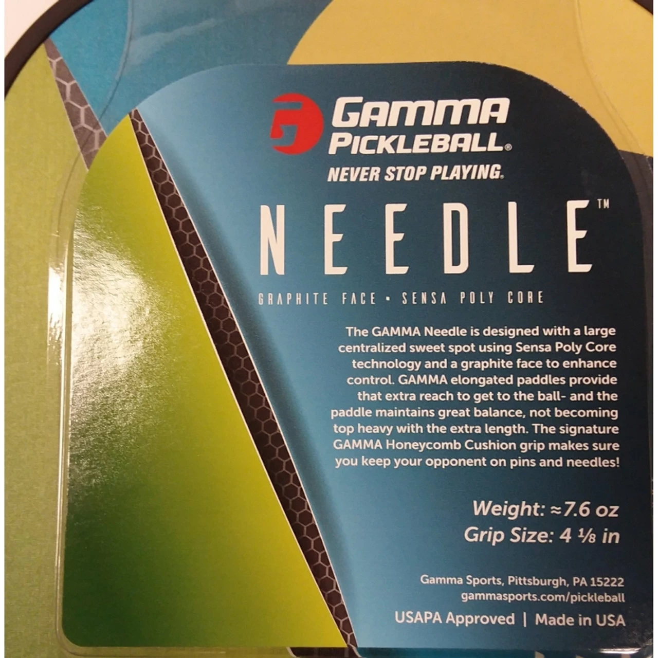 Gamma Needle Graphite W/FREE Sportsack 4 Gamma Needle Graphite W/FREE Sportsack - Image 4