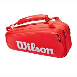 Wilson Super Tour 9 Pack, Red 2021