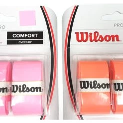 Wilson Pro Overgrip, 3-Pack, White & Colors -Tennis Tactics Z4704CC 45089.1650341408