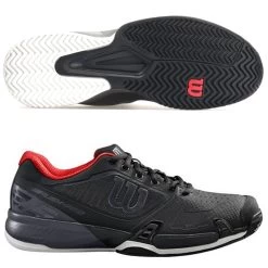 Wilson Rush Pro 2.5 Men, Black/Red, Size 14 Only