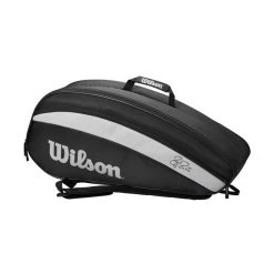 Wilson RF Team 6 Pack Bag, Black -Tennis Tactics wr80057b 74179.1650347536