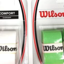 Wilson Pro Overgrip, 3-Pack, White & Colors -Tennis Tactics z4704cA 11728.1650341407